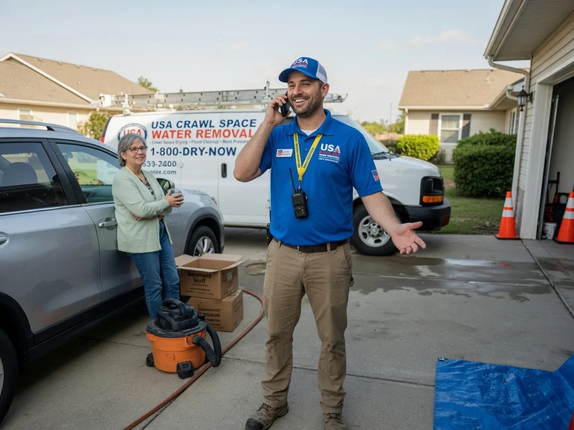 Crawl Space Water Removal Rufe, OK FAQs